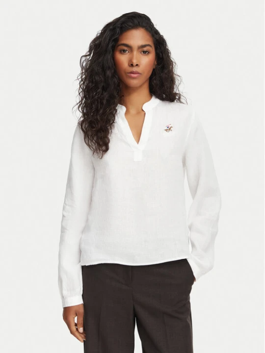 Zdjęcie produktu Beverly Hills Polo Club Bluzka P-SS26W-OLYMPIA Biały Regular Fit