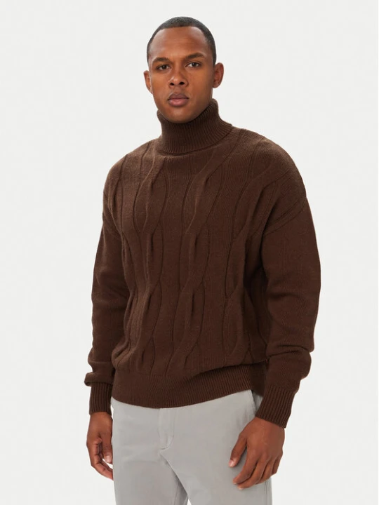 Zdjęcie produktu Beverly Hills Polo Club Golf 62SWM1302 Brązowy Regular Fit