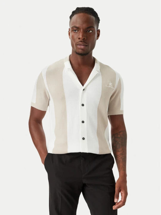 Zdjęcie produktu Beverly Hills Polo Club Koszula M7613-HR Biały Regular Fit