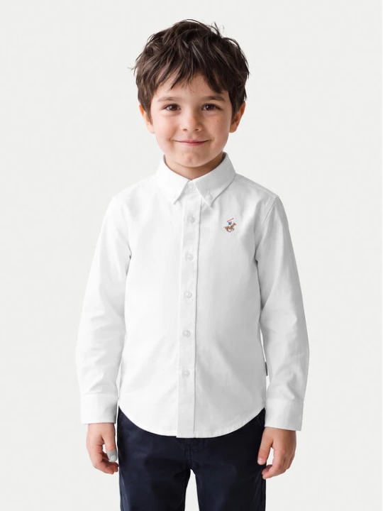 Zdjęcie produktu Beverly Hills Polo Club Koszula P-SS26B-SH0151 Biały Regular Fit