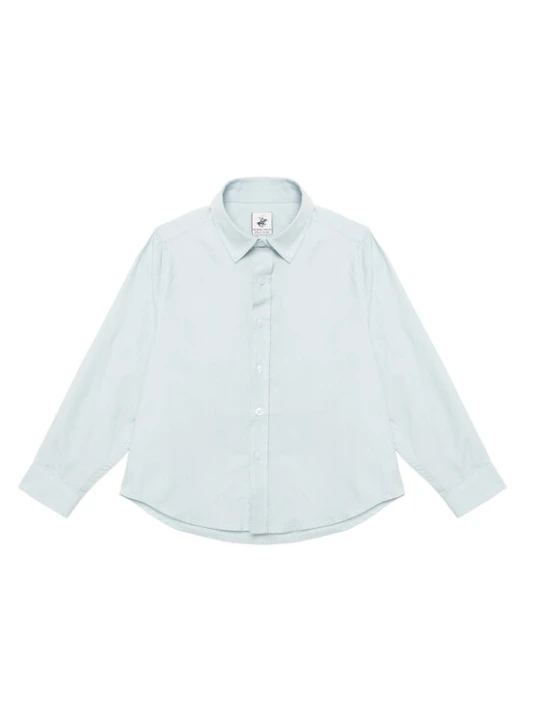 Zdjęcie produktu Beverly Hills Polo Club Koszula P-SS26B-SH0151 Niebieski jasny Regular Fit
