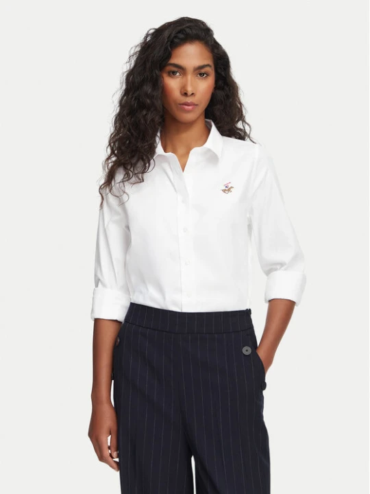 Zdjęcie produktu Beverly Hills Polo Club Koszula P-SS26W-SH6600 Biały Regular Fit