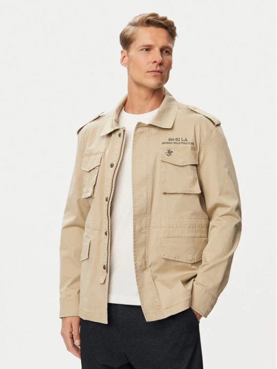Zdjęcie produktu Beverly Hills Polo Club Kurtka przejściowa P-SS26M-JK0197 Beżowy Regular Fit