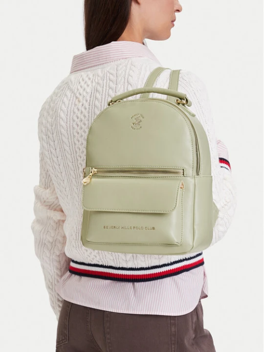 Zdjęcie produktu Beverly Hills Polo Club Plecak CEO-BHPC-L-001-10 Zielony jasny