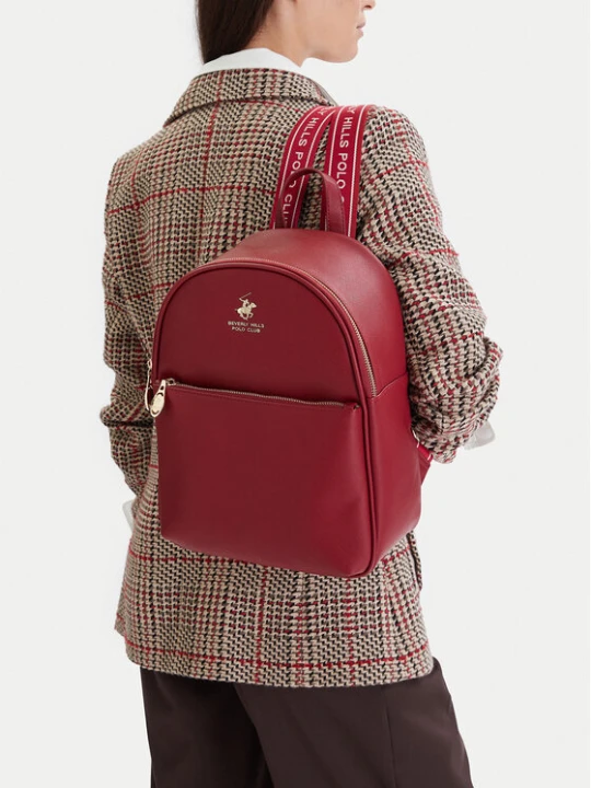 Zdjęcie produktu Beverly Hills Polo Club Plecak CEO-BHPC-L-004-09 Czerwony