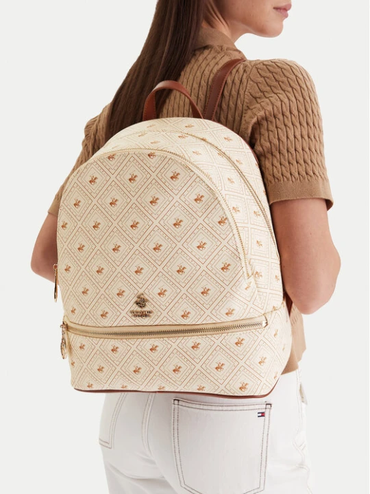Zdjęcie produktu Beverly Hills Polo Club Plecak CEO-BHPC-S-002-07 Écru Kremowy