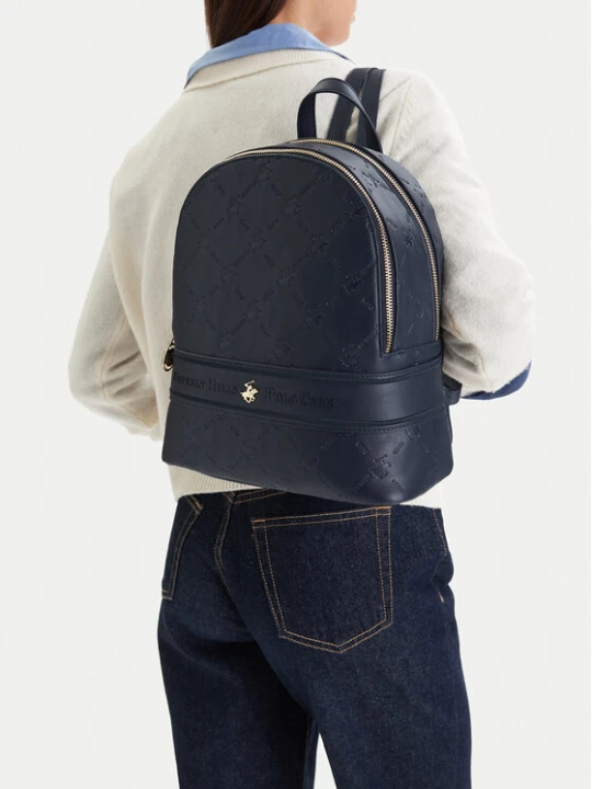 Zdjęcie produktu Beverly Hills Polo Club Plecak EO-BHPC-L-014-09 Granatowy