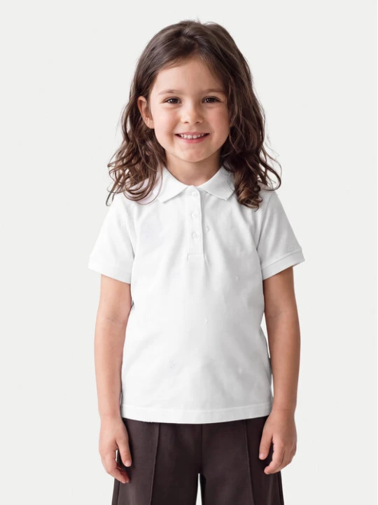 Zdjęcie produktu Beverly Hills Polo Club Polo G2555 Biały Regular Fit
