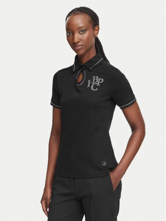 Zdjęcie produktu Beverly Hills Polo Club Polo L2601-HR Czarny Regular Fit