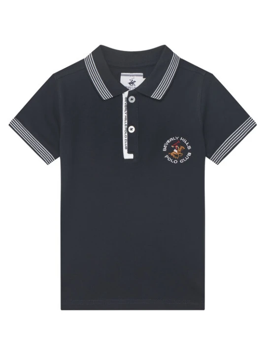 Zdjęcie produktu Beverly Hills Polo Club Polo P-SS26B-P424108 Granatowy Regular Fit