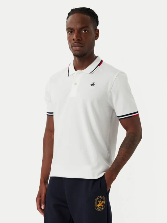 Zdjęcie produktu Beverly Hills Polo Club Polo P-SS26M-P2525 Biały Regular Fit