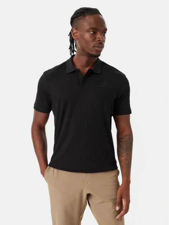 Zdjęcie produktu Beverly Hills Polo Club Polo P-SS26M-P2802 Czarny Regular Fit