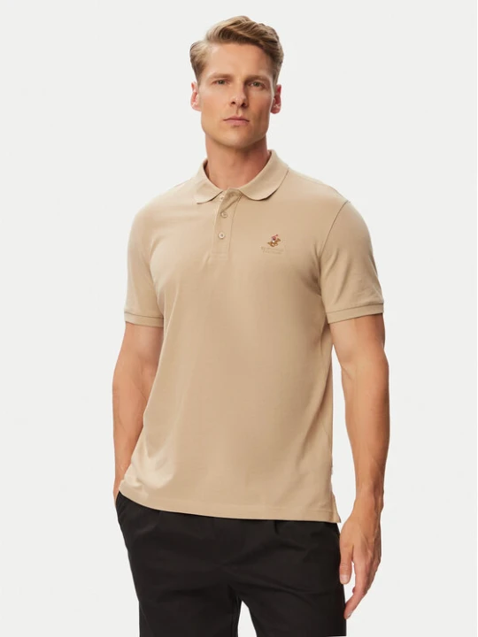 Zdjęcie produktu Beverly Hills Polo Club Polo P-SS26M-P42560 Beżowy Regular Fit