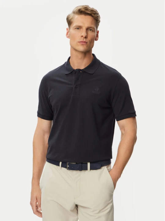 Zdjęcie produktu Beverly Hills Polo Club Polo P-SS26M-P42561 Granatowy Regular Fit