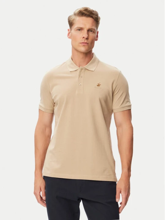Zdjęcie produktu Beverly Hills Polo Club Polo P-SS26M-P450124 Beżowy Regular Fit