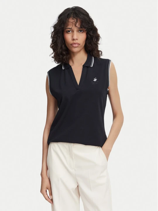 Zdjęcie produktu Beverly Hills Polo Club Polo P-SS26W-P0022 Granatowy Regular Fit