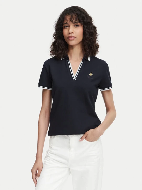 Zdjęcie produktu Beverly Hills Polo Club Polo P-SS26W-P0300 Granatowy Regular Fit