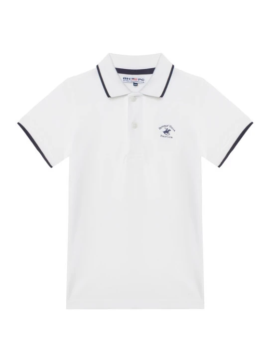 Zdjęcie produktu Beverly Hills Polo Club Polo W126-BHBPO-1053 Biały Regular Fit