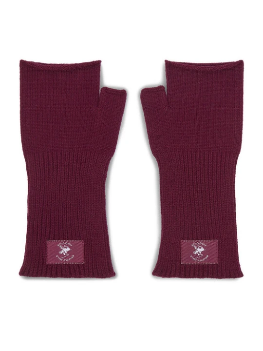 Zdjęcie produktu Beverly Hills Polo Club Rękawiczki Damskie CWBEO-BHPC-W6-001-AW26 Bordowy