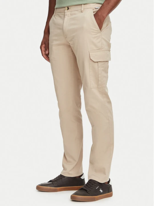 Zdjęcie produktu Beverly Hills Polo Club Spodnie cargo P-SS26M-T450313 Beżowy Regular Fit