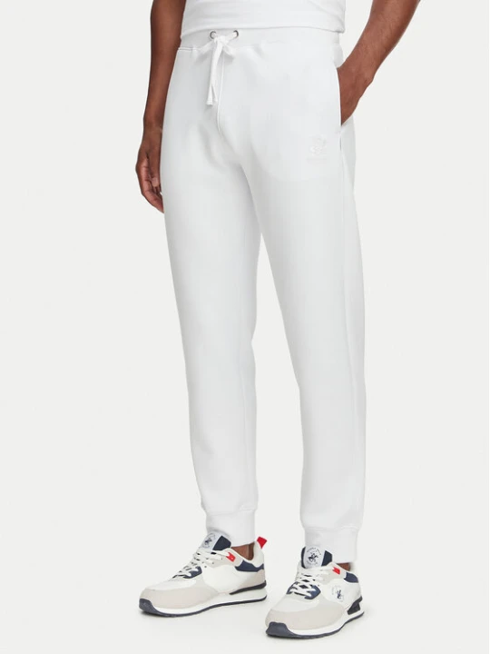 Zdjęcie produktu Beverly Hills Polo Club Spodnie dresowe M6340B Biały Regular Fit