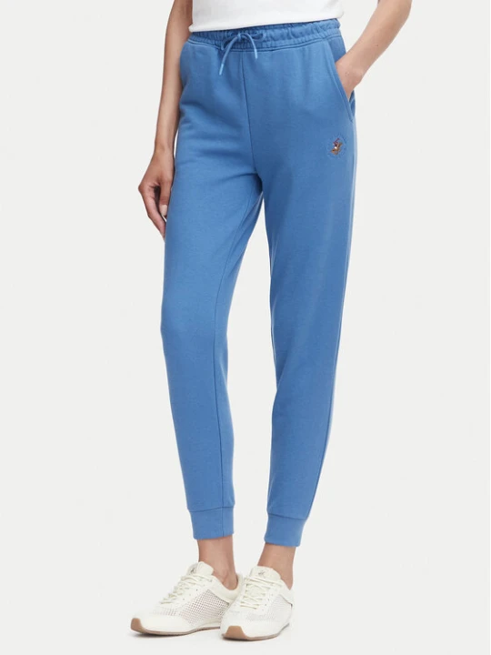 Zdjęcie produktu Beverly Hills Polo Club Spodnie dresowe P-SS26W-TF546550 Niebieski Regular Fit