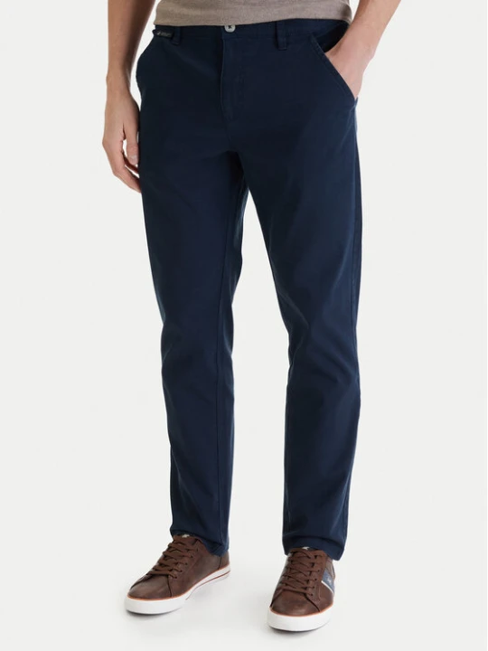 Zdjęcie produktu Beverly Hills Polo Club Spodnie materiałowe W126-BHMTR-1066-19X Granatowy Regular Fit