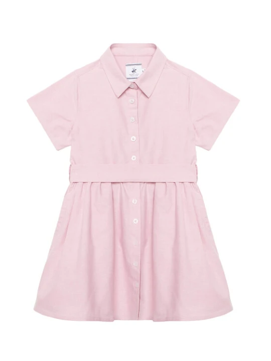 Zdjęcie produktu Beverly Hills Polo Club Sukienka codzienna G3631 Różowy Regular Fit