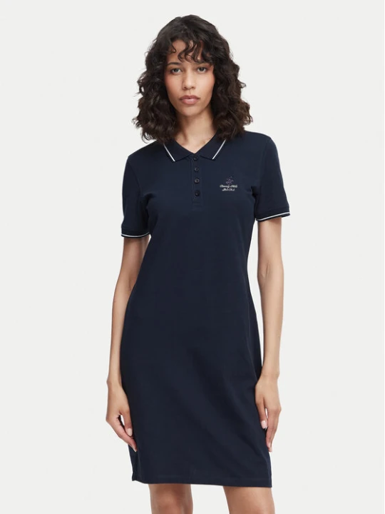 Zdjęcie produktu Beverly Hills Polo Club Sukienka codzienna P-SS26W-ABP526590-0298 Granatowy Regular Fit