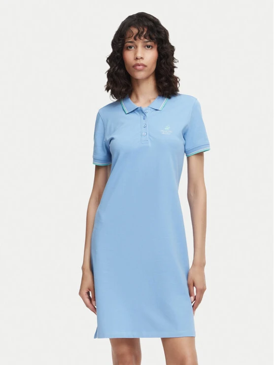 Zdjęcie produktu Beverly Hills Polo Club Sukienka codzienna P-SS26W-ABP526590-0298 Niebieski Regular Fit