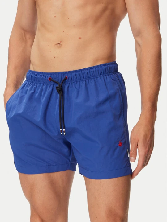 Zdjęcie produktu Beverly Hills Polo Club Szorty kąpielowe P-SS26M-UNION-0272 Niebieski Regular Fit