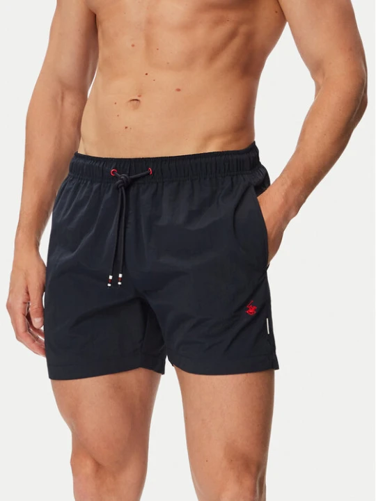 Zdjęcie produktu Beverly Hills Polo Club Szorty kąpielowe P-SS26M-UNION-0298 Granatowy Regular Fit