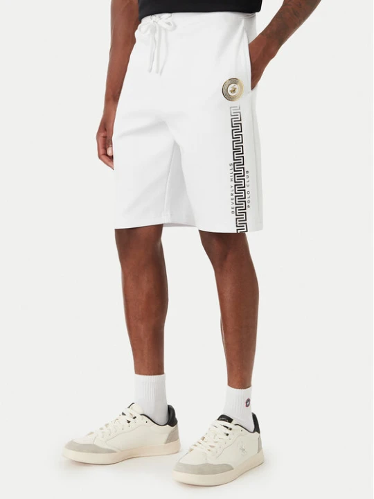 Zdjęcie produktu Beverly Hills Polo Club Szorty sportowe M6603B-HR Biały Regular Fit