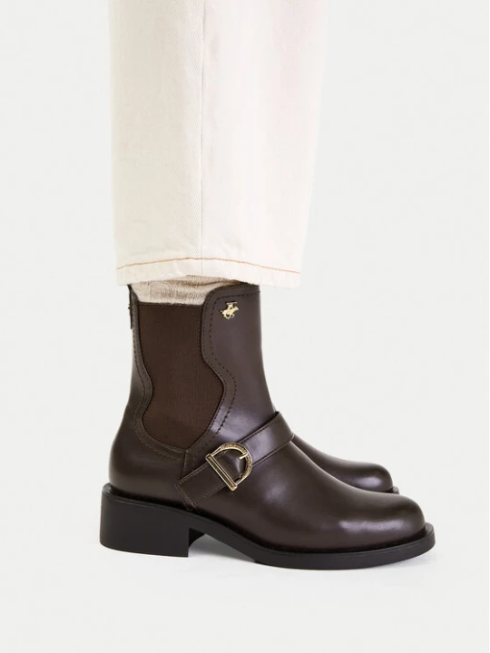 Zdjęcie produktu Beverly Hills Polo Club Sztyblety CEO-WS6593-06 Brązowy ciemny