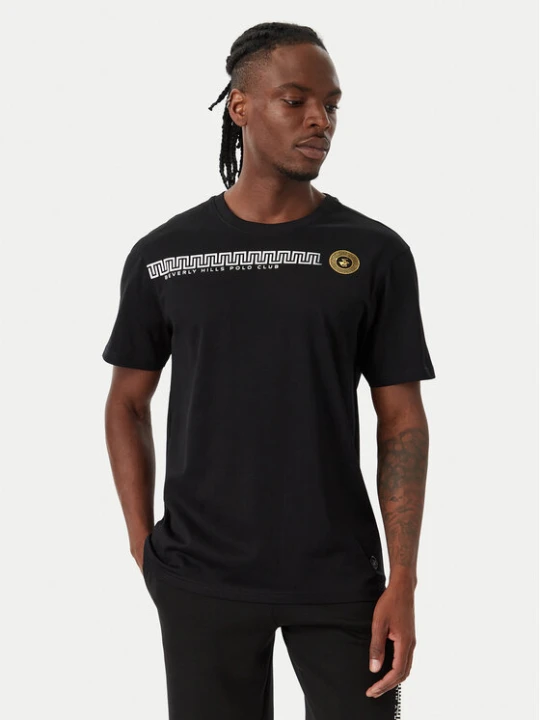 Zdjęcie produktu Beverly Hills Polo Club T-Shirt M1608-HR Czarny Regular Fit