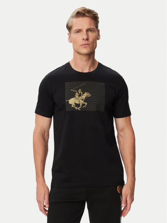 Zdjęcie produktu Beverly Hills Polo Club T-Shirt M1617-HR Czarny Regular Fit
