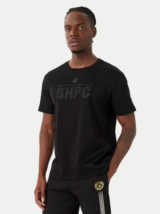 Zdjęcie produktu Beverly Hills Polo Club T-Shirt M1621 Czarny Regular Fit