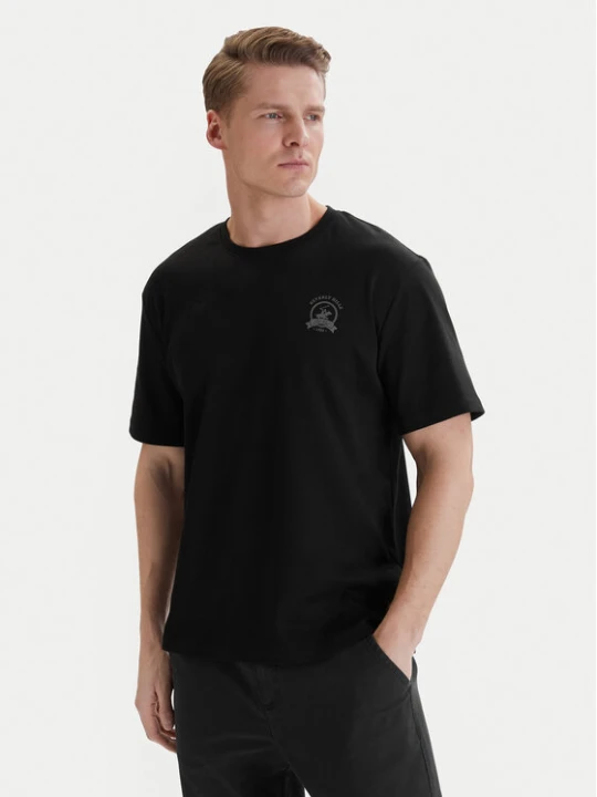 Zdjęcie produktu Beverly Hills Polo Club T-Shirt W126-BHMTS-1021-48X Czarny Regular Fit