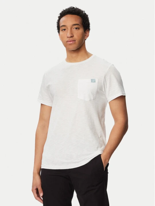 Zdjęcie produktu Beverly Hills Polo Club T-Shirt W126-BHMTS-1024-01X Biały Regular Fit