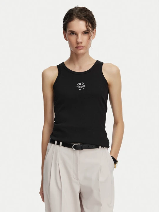 Zdjęcie produktu Beverly Hills Polo Club Top P-SS26W-TK550000 Czarny Regular Fit