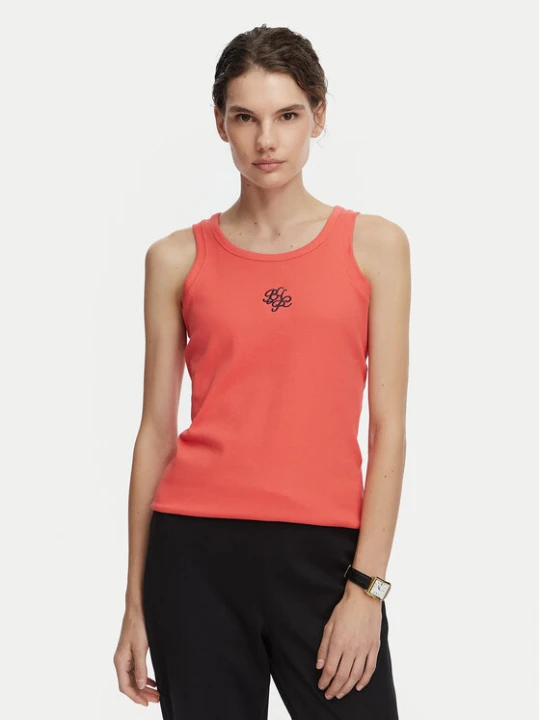 Zdjęcie produktu Beverly Hills Polo Club Top P-SS26W-TK550000 Koralowy Regular Fit