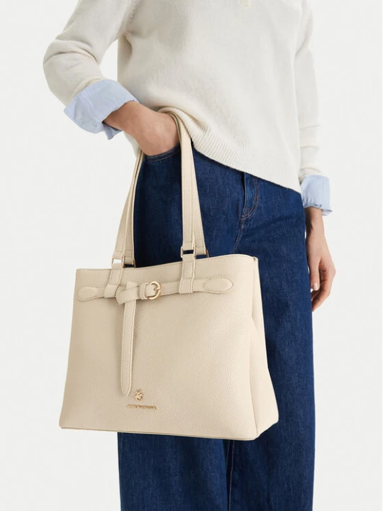 Zdjęcie produktu Beverly Hills Polo Club Torebka CEO-BHPC-C-004-09 Écru Kremowy
