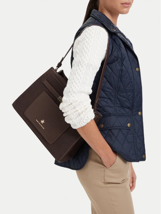 Zdjęcie produktu Beverly Hills Polo Club Torebka CEO-BHPC-C-018-10 Brązowy
