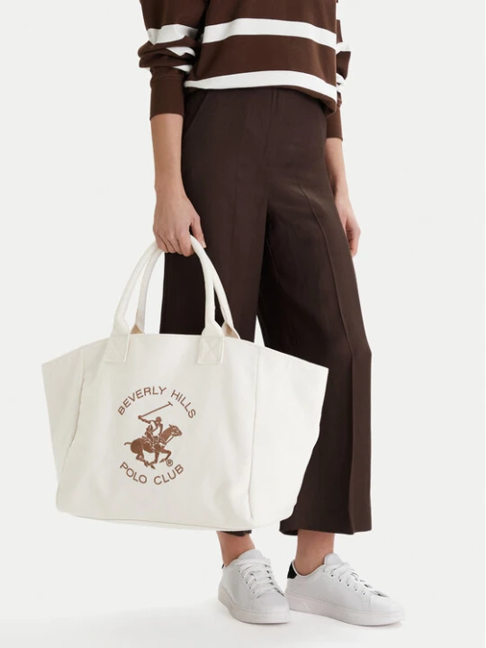 Zdjęcie produktu Beverly Hills Polo Club Torebka CWBEO-BHPC-L-017-09 Kremowy