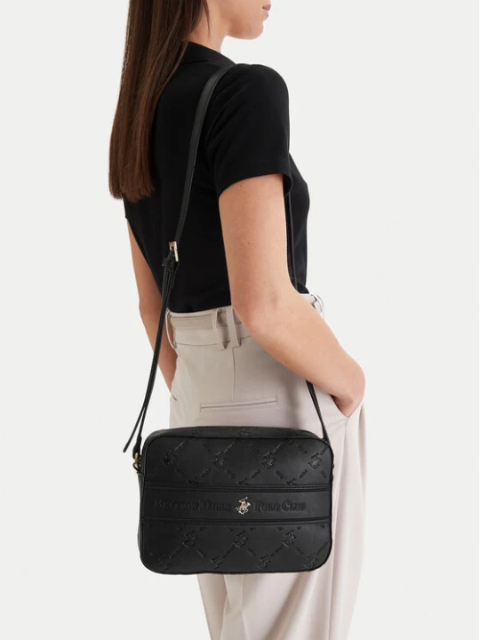 Zdjęcie produktu Beverly Hills Polo Club Torebka EO-BHPC-L-013-09 Czarny