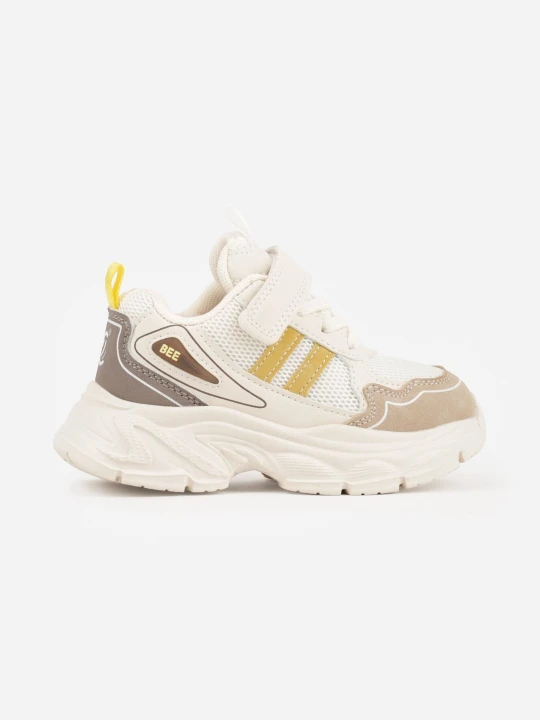 Zdjęcie produktu Beżowe Buty Sportowe Sneakersy Chunky na Platformie Iasesis Clibee
