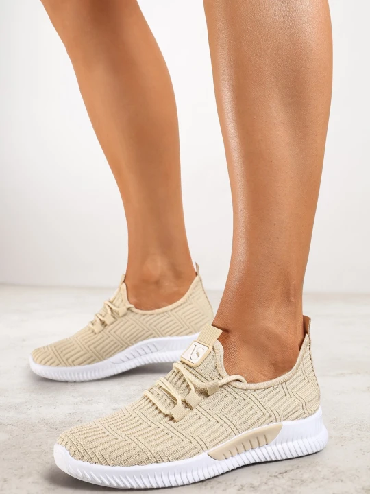 Zdjęcie produktu Beżowe Buty Sportowe Westtide Vices