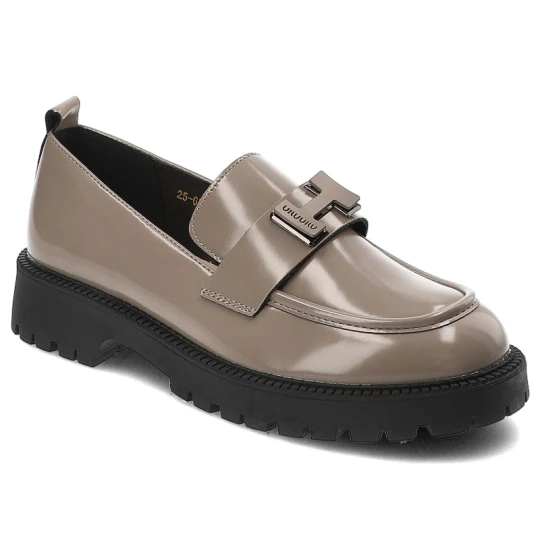Zdjęcie produktu Beżowe Półbuty Vinceza Eleganckie Obuwie Damskie