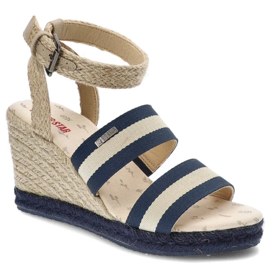 Zdjęcie produktu Beżowe Sandały Big Star Stylowe Espadryle Damskie