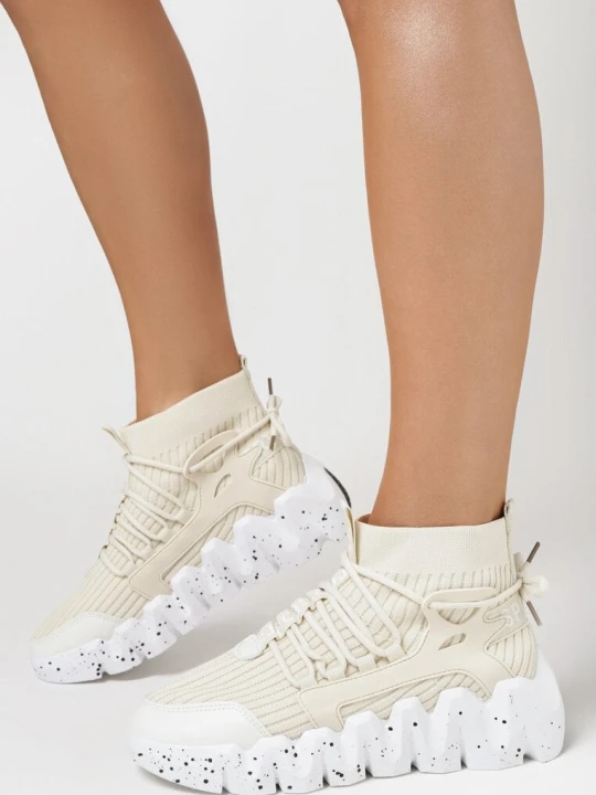 Zdjęcie produktu Beżowe Sneakersy Andrassa Vices